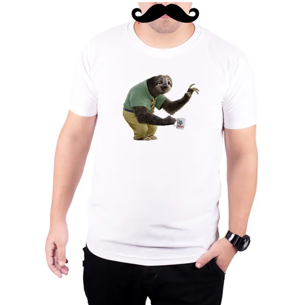 White_Flash_Zootopia__Quick-Dri_T-Shirt_For_Men