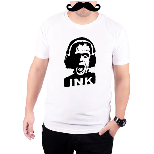 White_Frankie_Music__Quick-Dri_T-Shirt_For_Men