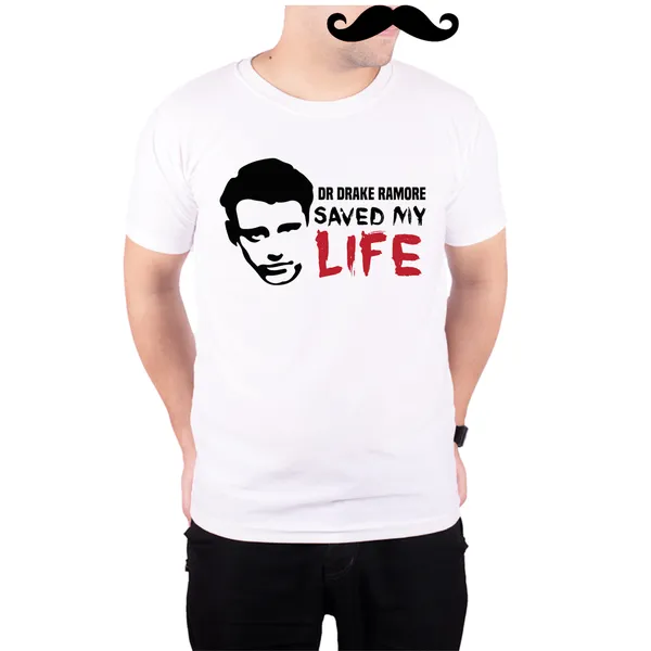 White_Friends_Black_And__Quick-Dri_T-Shirt_For_Men
