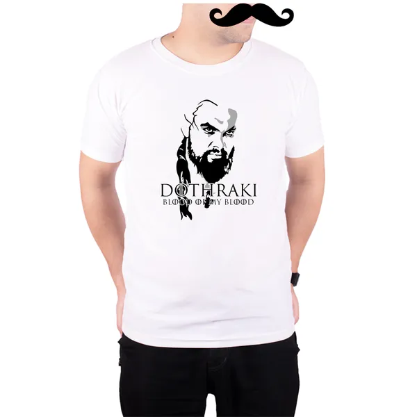 White_Game_Of_Thrones_Drogo_Dothraki_Blood_Of_My_Blood__Quick-Dri_T-Shirt_For_Men
