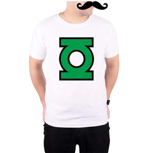 White_Green_Lantern_Logo__Quick-Dri_T-Shirt_For_Men