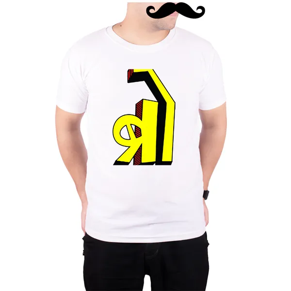 White_Hindi_Bro_160_GSM_Quick-Dri_T-Shirt_For_Men