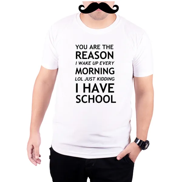 White_I_Have_School__Quick-Dri_T-Shirt_For_Men
