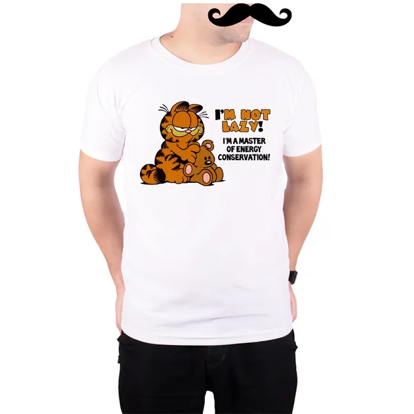 White_Im_Not_Lazy__Quick-Dri_T-Shirt_For_Men