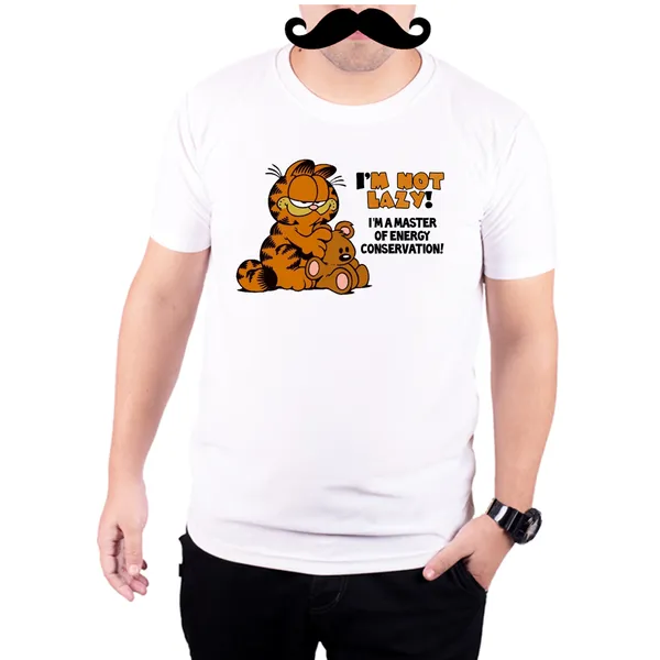 White_Im_Not_Lazy__Quick-Dri_T-Shirt_For_Men