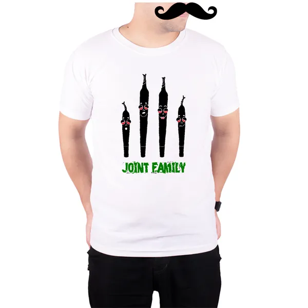 White_Joint_Family__Quick-Dri_T-Shirt_For_Men
