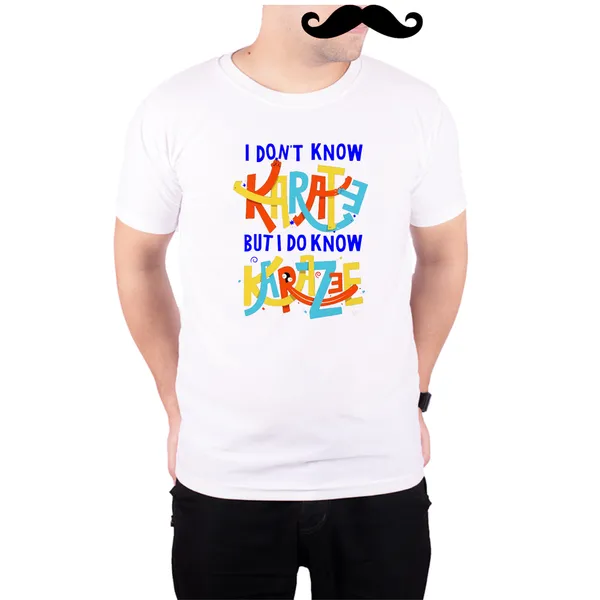 White_Krazee__Quick-Dri_T-Shirt_For_Men