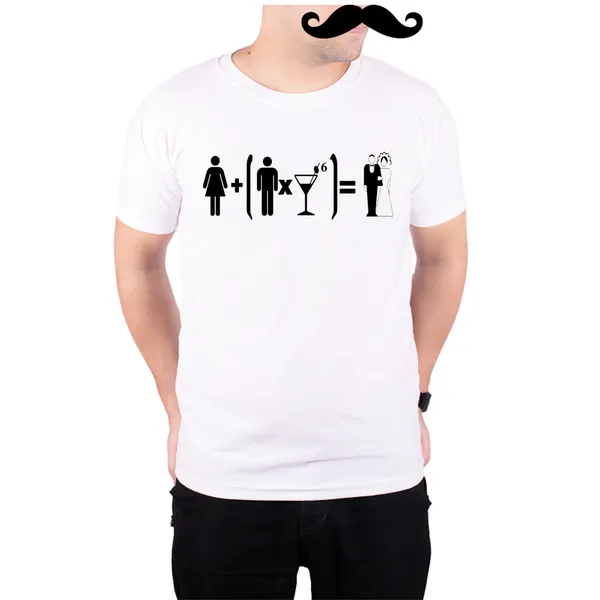 White_Marriage_Formula__Quick-Dri_T-Shirt_For_Men