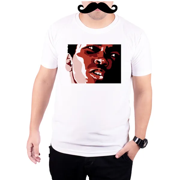 White_Md_Ali_Art__Quick-Dri_T-Shirt_For_Men