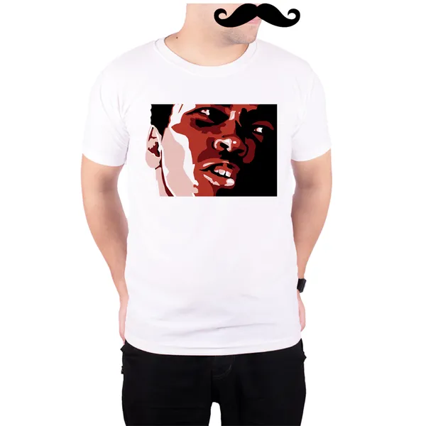 White_Md_Ali_Art__Quick-Dri_T-Shirt_For_Men