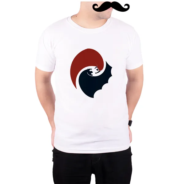White_Batman_Vs_Superman_Minimalist_Art__Quick-Dri_T-Shirt_For_Men