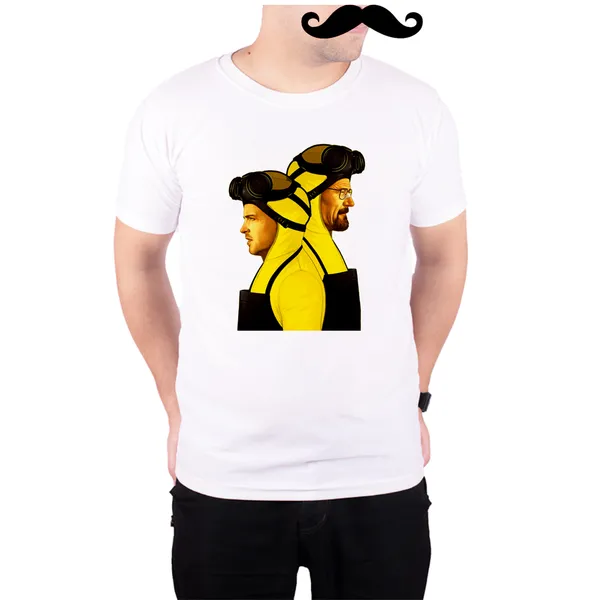 White_Breaking_Bad_Poster_All_Yellow__Quick-Dri_T-Shirt_For_Men