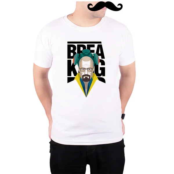 White_Breaking_Bad_Walter_Yellow_Background_160_GSM_Quick-Dri_T-Shirt_For_Men