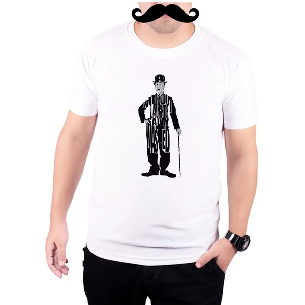 White_Charlie_Chaplin_A_Day_Without_Laughter_Is_A_Day_Wasted__Quick-Dri_T-Shirt_For_Men