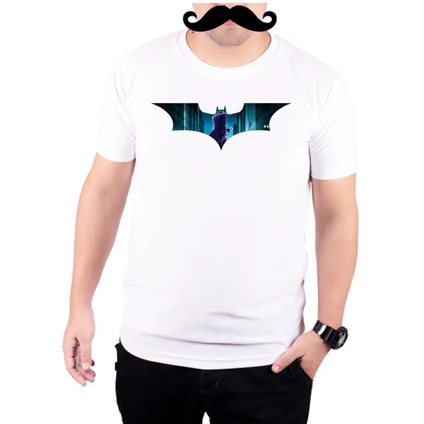 White_Dark_Knight_Joker_Inside_Bat__Quick-Dri_T-Shirt_For_Men