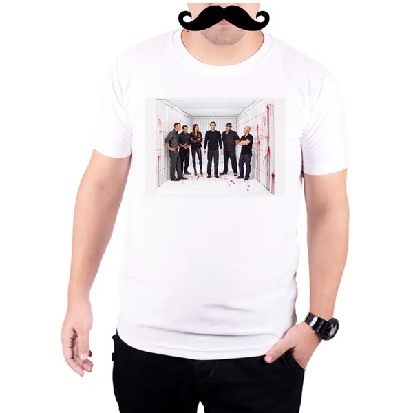 White_Dexter_Season_8_Wallpaper__Quick-Dri_T-Shirt_For_Men