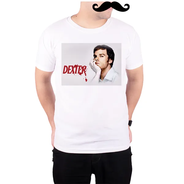 White_Famous_Dexter_Wallpaper__Quick-Dri_T-Shirt_For_Men