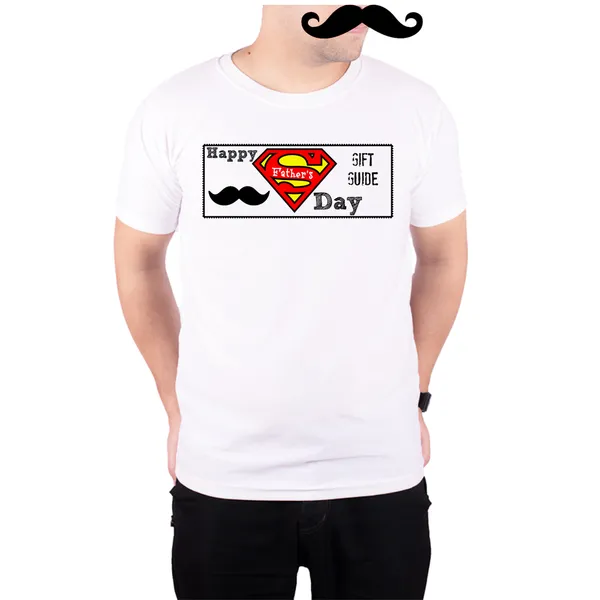 White_Fathers_Day__Quick-Dri_T-Shirt_For_Men