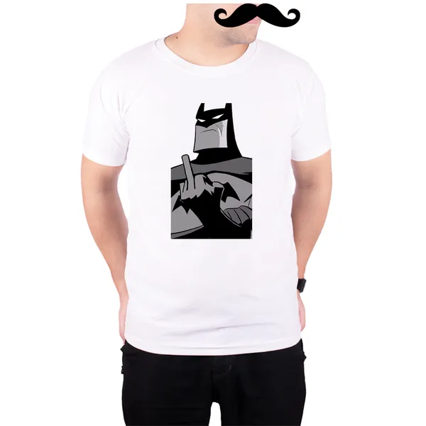 White_Batman_Says_F_U__Quick-Dri_T-Shirt_For_Men