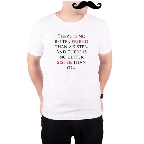 White_Friend_Sisiter__Quick-Dri_T-Shirt_For_Men