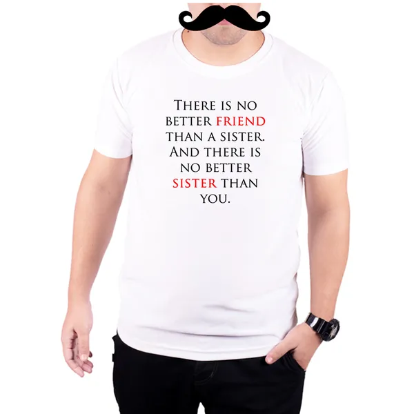 White_Friend_Sisiter__Quick-Dri_T-Shirt_For_Men