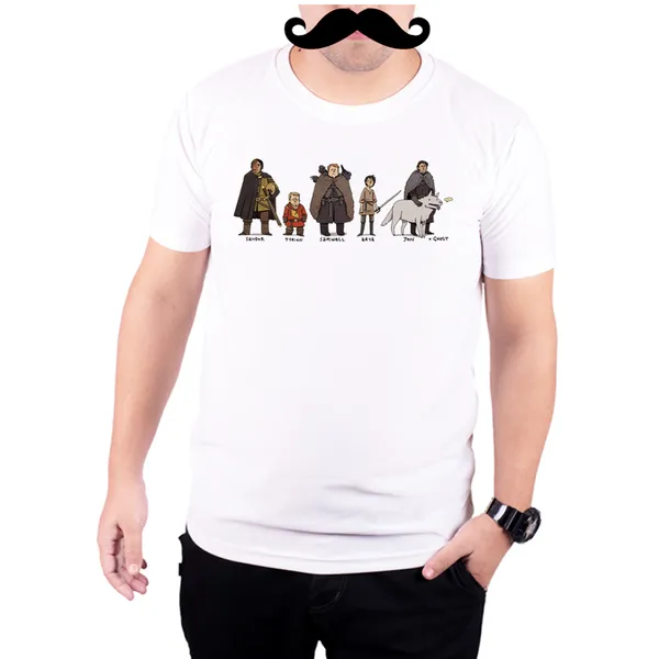 White_Game_Of_Thrones_Real_Name_Art__Quick-Dri_T-Shirt_For_Men