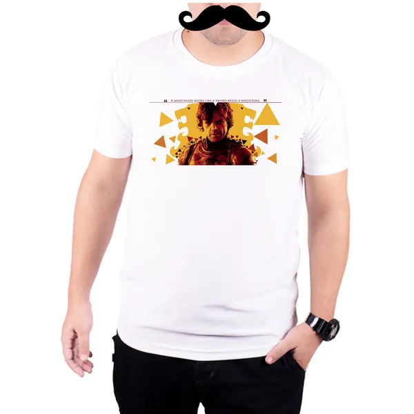 White_Game_Of_Thrones_Tyrion_Lannister_The_Lion_Art__Quick-Dri_T-Shirt_For_Men