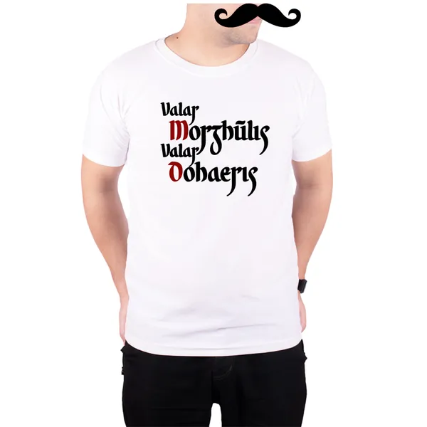 White_Game_Of_Thrones_Valar_Morghulis_Valar_Dohaeris_Baground__Quick-Dri_T-Shirt_For_Men