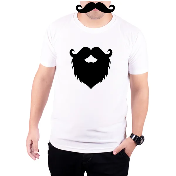 White_Beard_Mustache__Quick-Dri_T-Shirt_For_Men