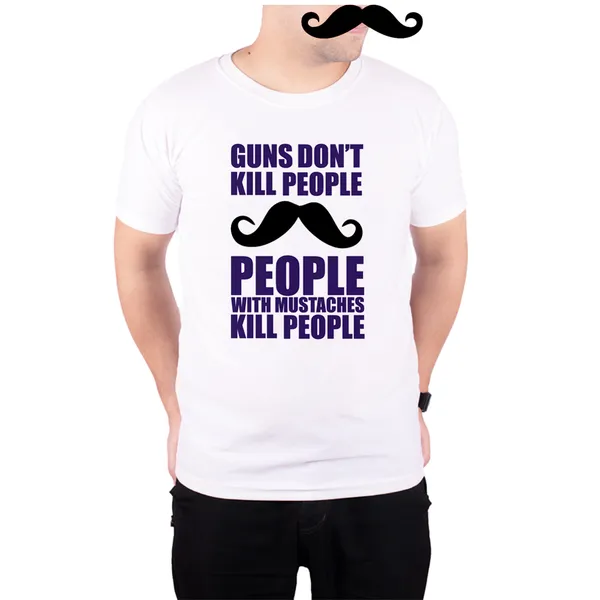 White_Guns_Dont_Kill_People_Mustaches_Kill_People__Quick-Dri_T-Shirt_For_Men