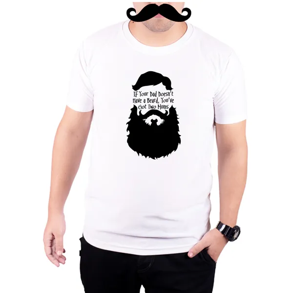 White_Beard_Quote__Quick-Dri_T-Shirt_For_Men