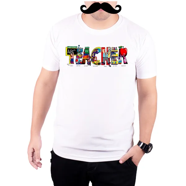 White_How_To_Become_A_Teacher_160_GSM_Quick-Dri_T-Shirt_For_Men