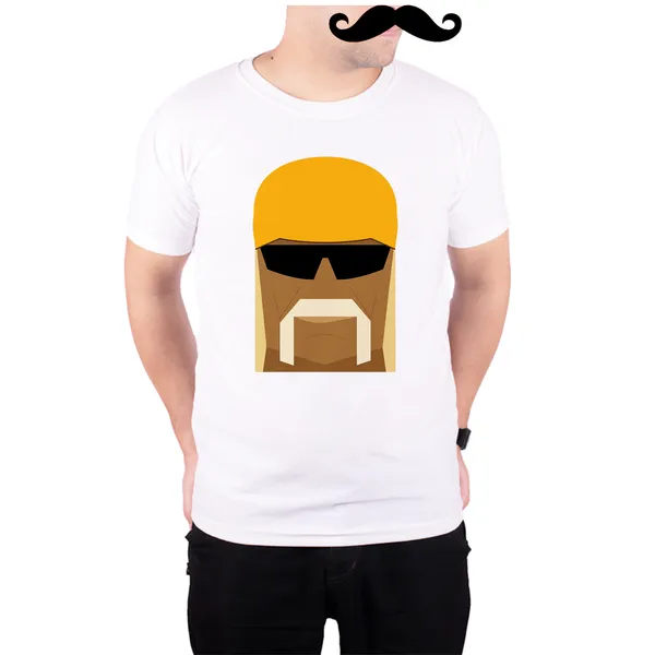 White_Hulk_Hogan__Quick-Dri_T-Shirt_For_Men