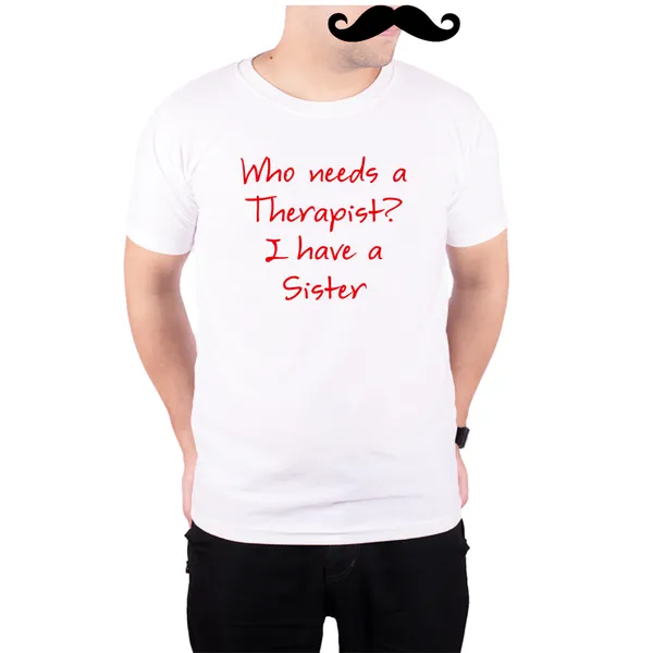 White_I_Have_A_Sister__Quick-Dri_T-Shirt_For_Men