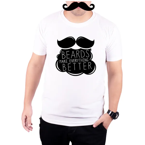 White_Beards_Make_Everything_Better__Quick-Dri_T-Shirt_For_Men