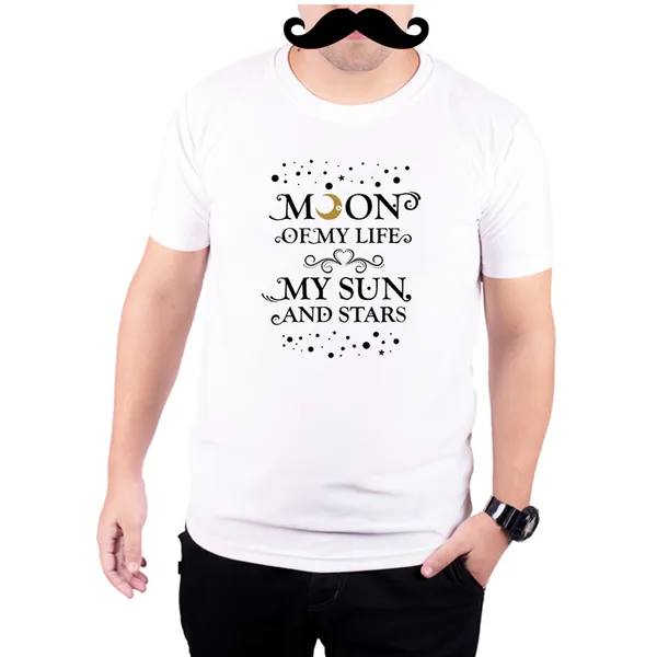 White_Moon_Of_My_Life_My_Sun_And_Stars__Quick-Dri_T-Shirt_For_Men