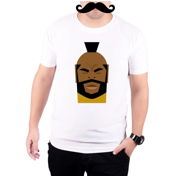 White_Mr_T_Art__Quick-Dri_T-Shirt_For_Men