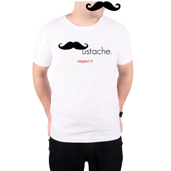 White_Mustache_Respect_It__Quick-Dri_T-Shirt_For_Men