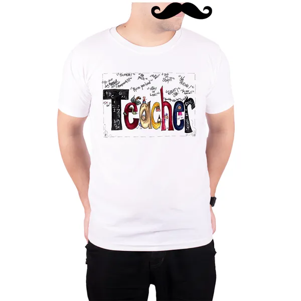 White_Teacher_And_Remarks__Quick-Dri_T-Shirt_For_Men