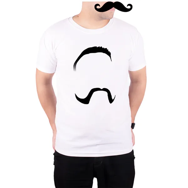 White_Abhinandan_Style_Quick-Dri_T-Shirt_For_Men