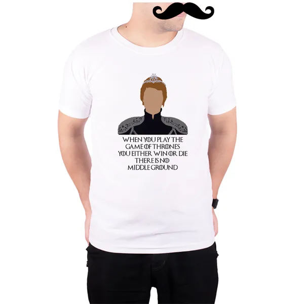 White_Game_Of_Thrones_Cersei_Win_Or_Die_Quote_Quick-Dri_T-Shirt_For_Men