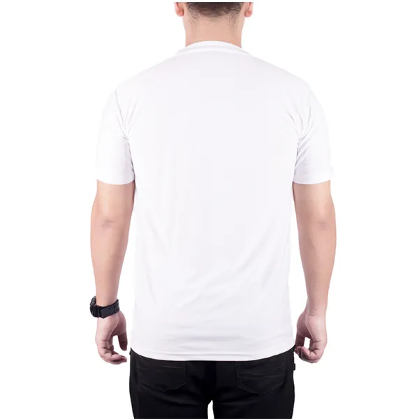White_Wolverine_Vector_Art_160_GSM_Quick-Dri_T-Shirt_For_Men