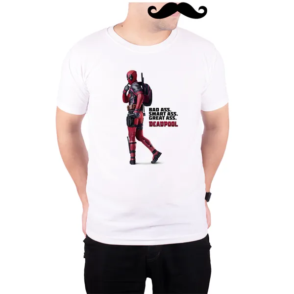 White_Deadpool_Movie__Quick-Dri_T-Shirt_For_Men