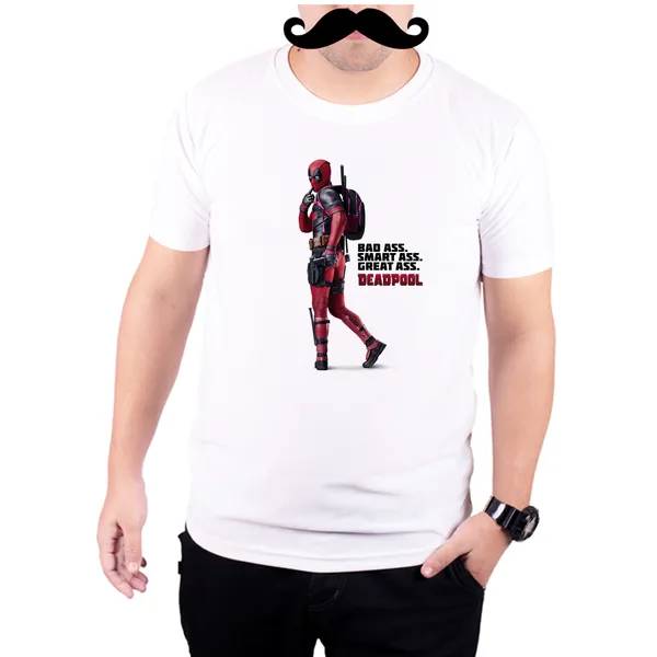 White_Deadpool_Movie__Quick-Dri_T-Shirt_For_Men