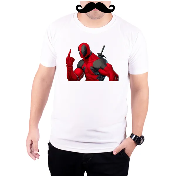 White_Deadpool_Says_F_U__Quick-Dri_T-Shirt_For_Men