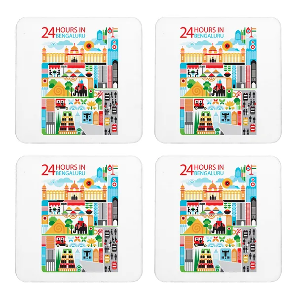 Multicolor_24_Hours_In_Bengaluru_India_Set_Of_2_Square_Wooden_Coaster