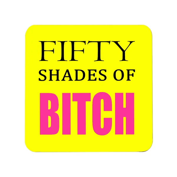 Multicolor_50_Shades_Of_Bitches_Yellow_Baground_Set_Of_2_Square_Wooden_Coaster