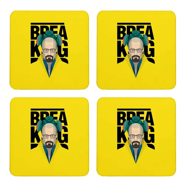 Multicolor_Breaking_Bad_Walter_Yellow_Background_Set_Of_2_Square_Wooden_Coaster