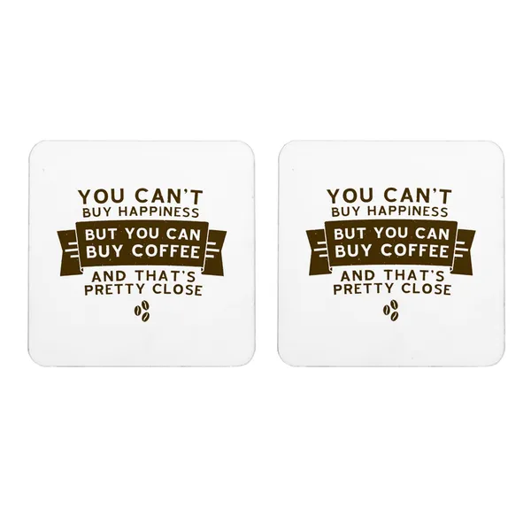 Multicolor_Cant_Buy_Happiness_But_You_Can_Buy_Coffee_Set_Of_2_Square_Wooden_Coaster