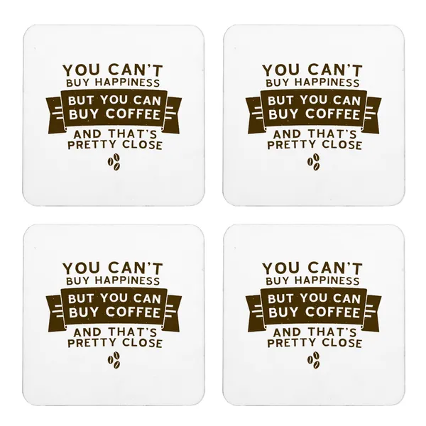 Multicolor_Cant_Buy_Happiness_But_You_Can_Buy_Coffee_Set_Of_2_Square_Wooden_Coaster